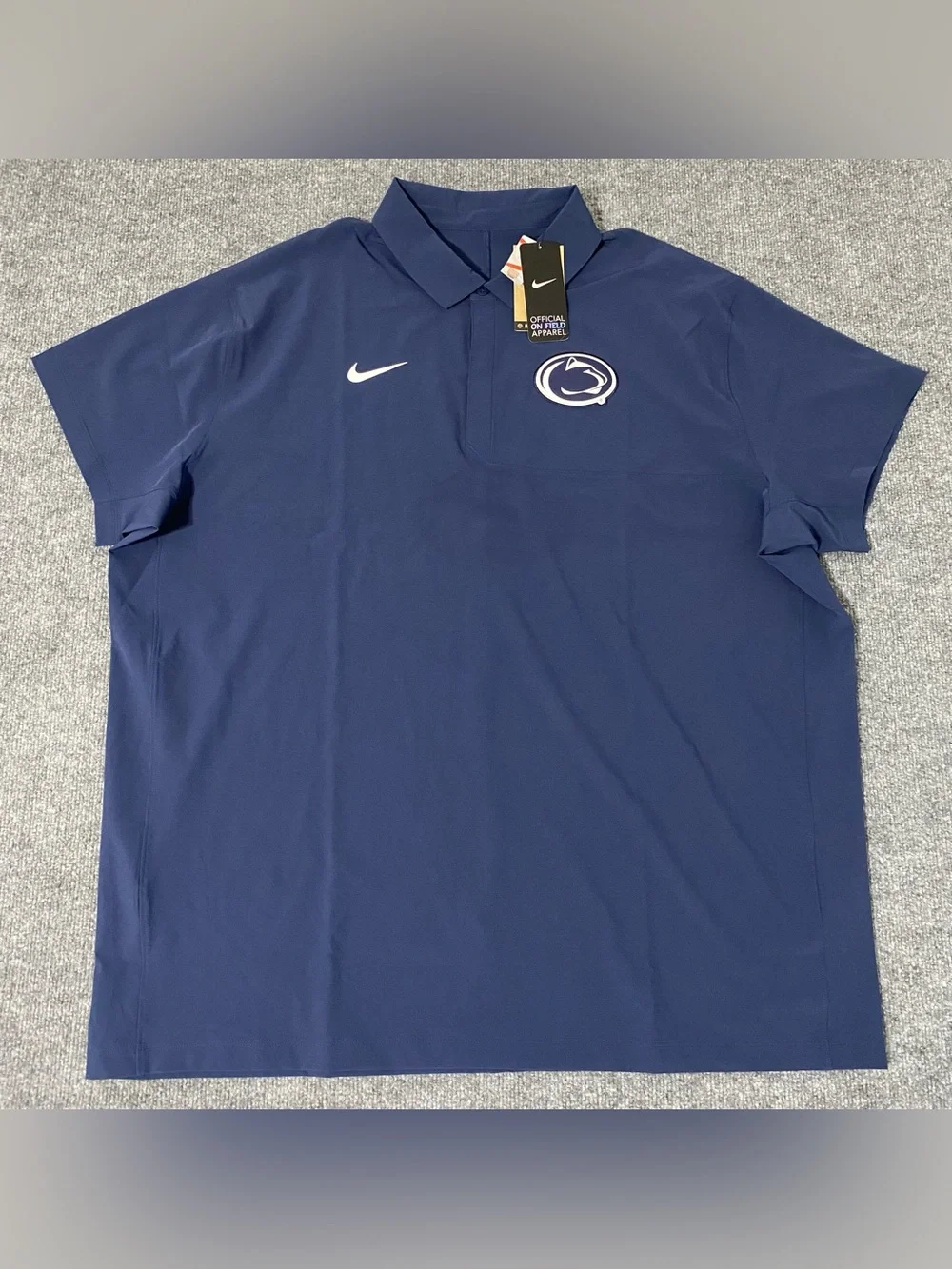 Nike On Field Penn State Nittany Lions Sideline Coach Polo Mens 3XL NWT